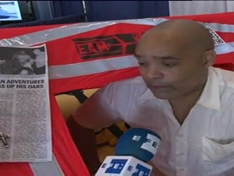 Victor Mooney intentará cruzar el Atlántico, por cuarta vez, desde las islas Canarias