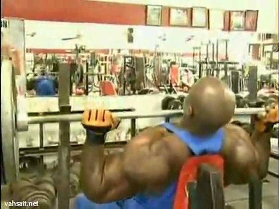 Ронни Колеман - Тренировка (Ролик 2)