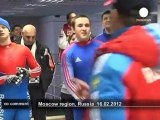 Putin bobsleds in Olympic training centre - no comment