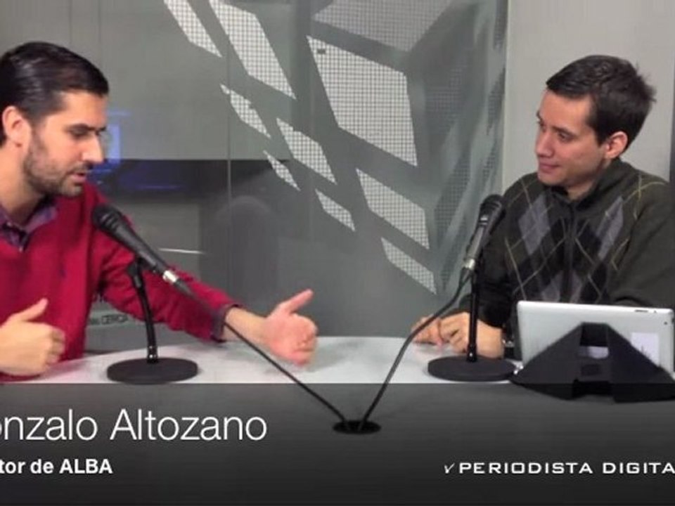 Periodista Digital entrevista a Gonzalo Altozano, director de Alba