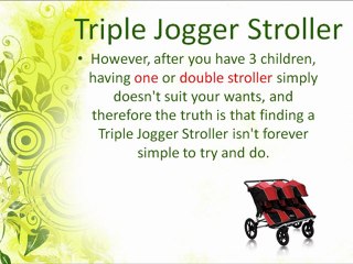 triple jogger