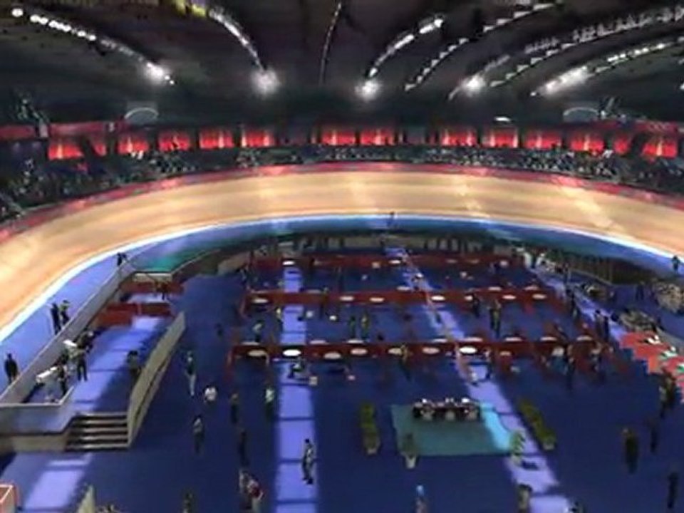 LONDRES 2012™- LE JEU VIDEO OFFICIEL DES JEUX OLYMPIQUES - Survol du vélodrome Olympique