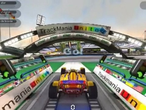 Vidéo découverte de TrackMania United Forever partie 1