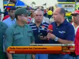 (VIDEO) Más de 3 mil efectivos se despliegan operativo Carnaval 2012 en Sucre 17.02.2012