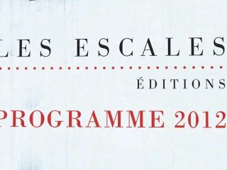 Bande annonce des Editions Les Escales