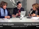 Periodista Digital. Tertulia con Curri Valenzuela y Virginia Ródenas. 16 de febrero 2012