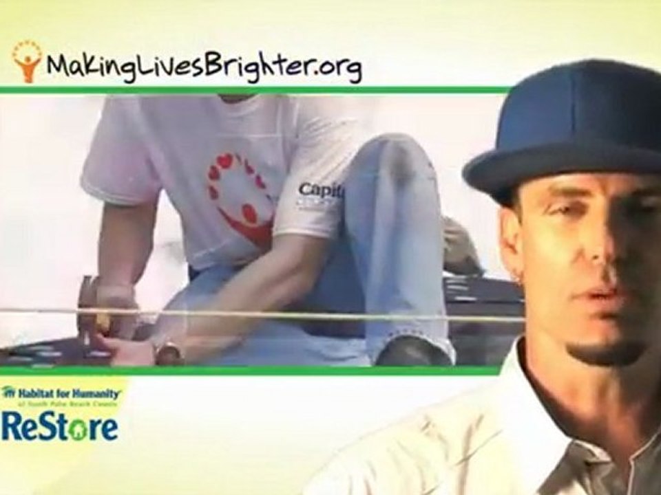 Vanilla Ice Giving Back To Habitat To Humanity