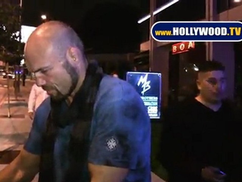 Randy Couture Smiles BIG @Boa