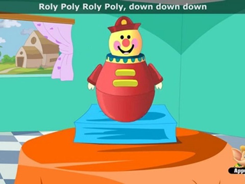 Roly Ploy - Nursery Rhyme with Lyrics (HD) - video Dailymotion