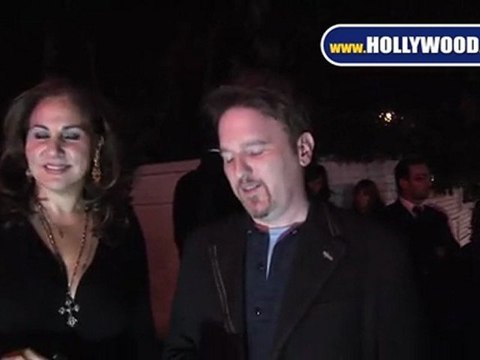 Kathy Najimy & DanFinnert y@ Chateau Marmont Glamour Party