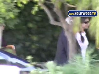 Oksana Spotted at the Four Seasons Hotel