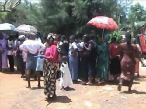Cameroon, Bafut: Bednet distributions