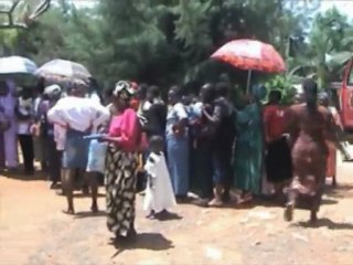 Cameroon, Bafut: Bednet distributions