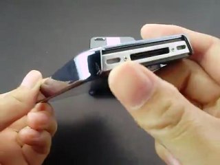 iPhone 4S Electroplating Case with Carbon Fiber Stripe