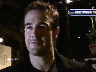 James Van Der Beek @ Madeos Restaurant