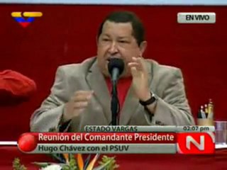 (VIDEO) Chávez en encuentro con militantes del PSUV  La batalla comenzó , ¡vamos con todo al 7 de octubre! 1/2