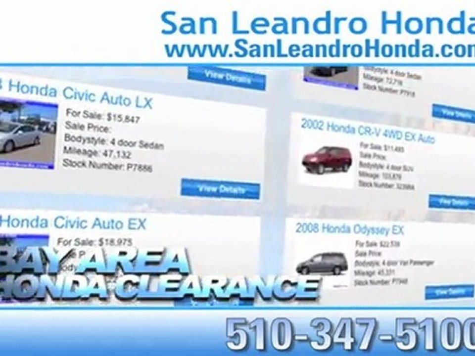 Honda Odyssey Dealership Honda San Francisco, CA