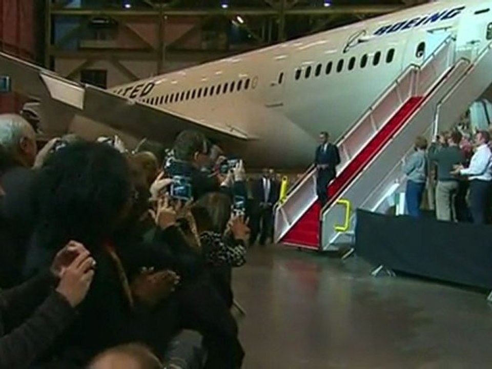 Obama lauds US work force, pushes tax code reform