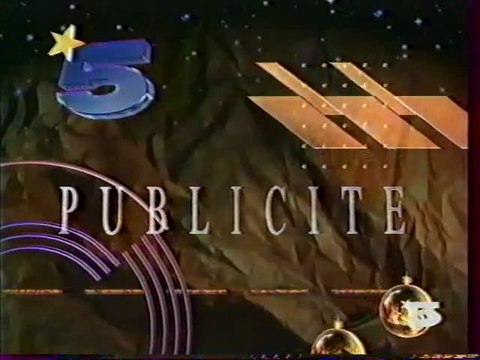 Page De Publicité Janvier 1990 LA CINQ