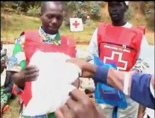 Bednet Distribution in Kigali, Rwanda