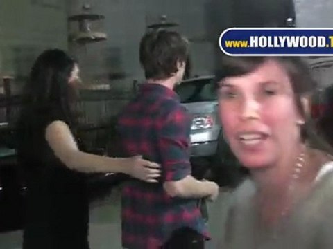 EXCLUSIVE: 'The Next Spiderman' Andrew Garfield Leaves the Egyptian Theater