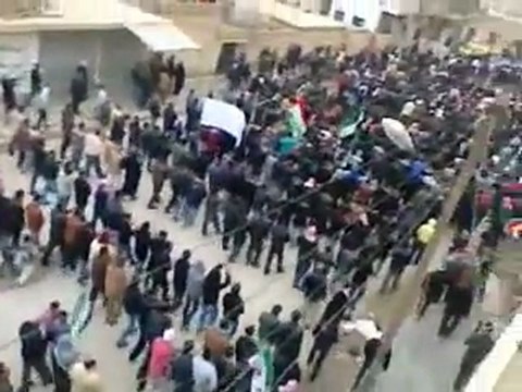 فري برس مظاهرة سري كانيراس العين جمعة المقاومة الشعبية 17 2 2012