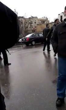 فري برس المزة الشيخ سعد اعتقال احد الاحرار 17 2 2012