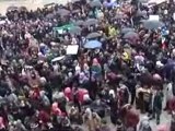 فري برس   إدلب معرة النعمان مظاهرة في جمعة المقاومة الشعبية 17 2 2012