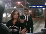 Leah Remini Grills Paparazzo at Jimmy Kimmel Live! LOL!