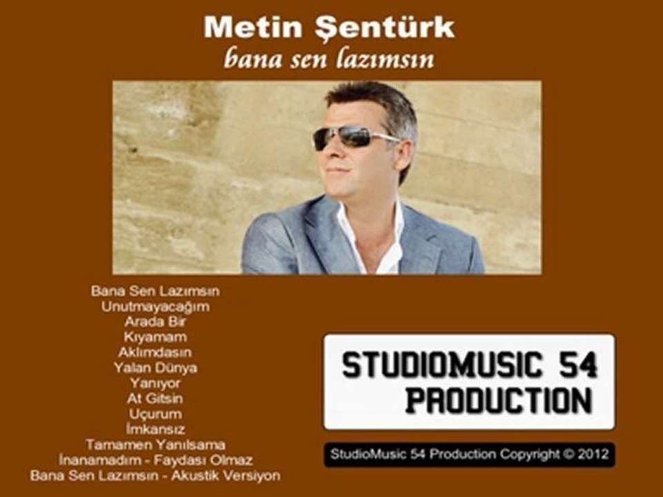 Metin Şentürk ''Faydası Olmaz'' 2012 YEP YENİ