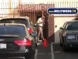 Rick Fox and Cheryl Burke Totally Mute at DWTS Rehearsal Studio