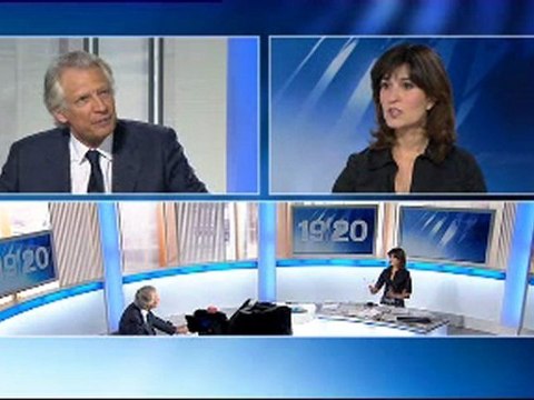 De Villepin invité de france 3 Languedoc Roussillon