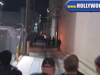 EXCLUSIVE: Kevin Spacey Spied Entering Jimmy Kimmel Live