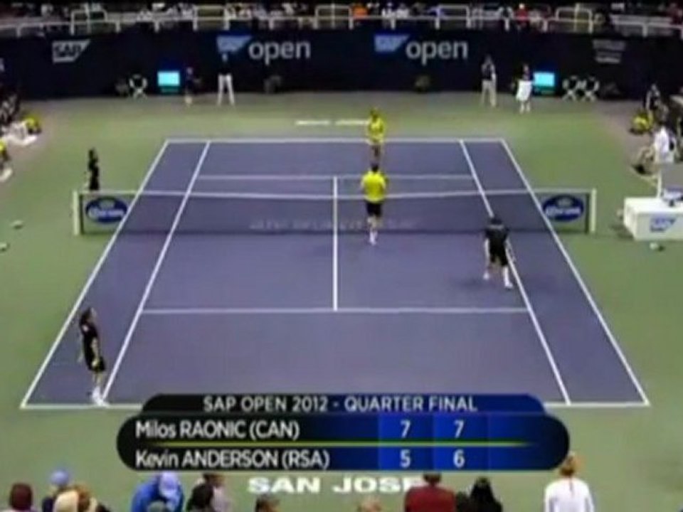 San Jose - Raonic besiegt Anderson