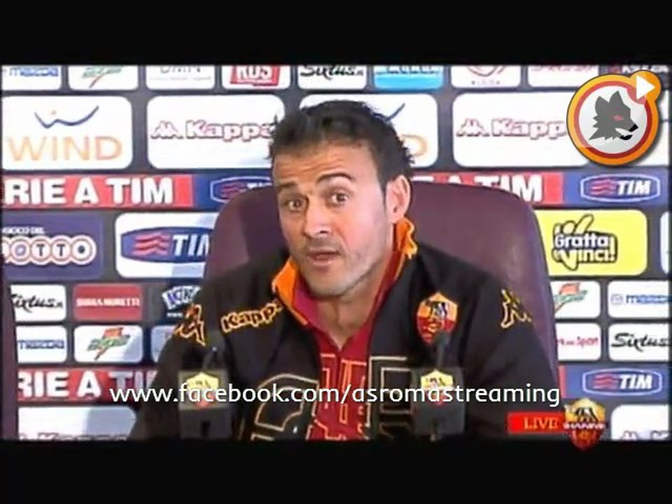Conferenza stampa INTEGRALE Luis Enrique - 18/02/2012