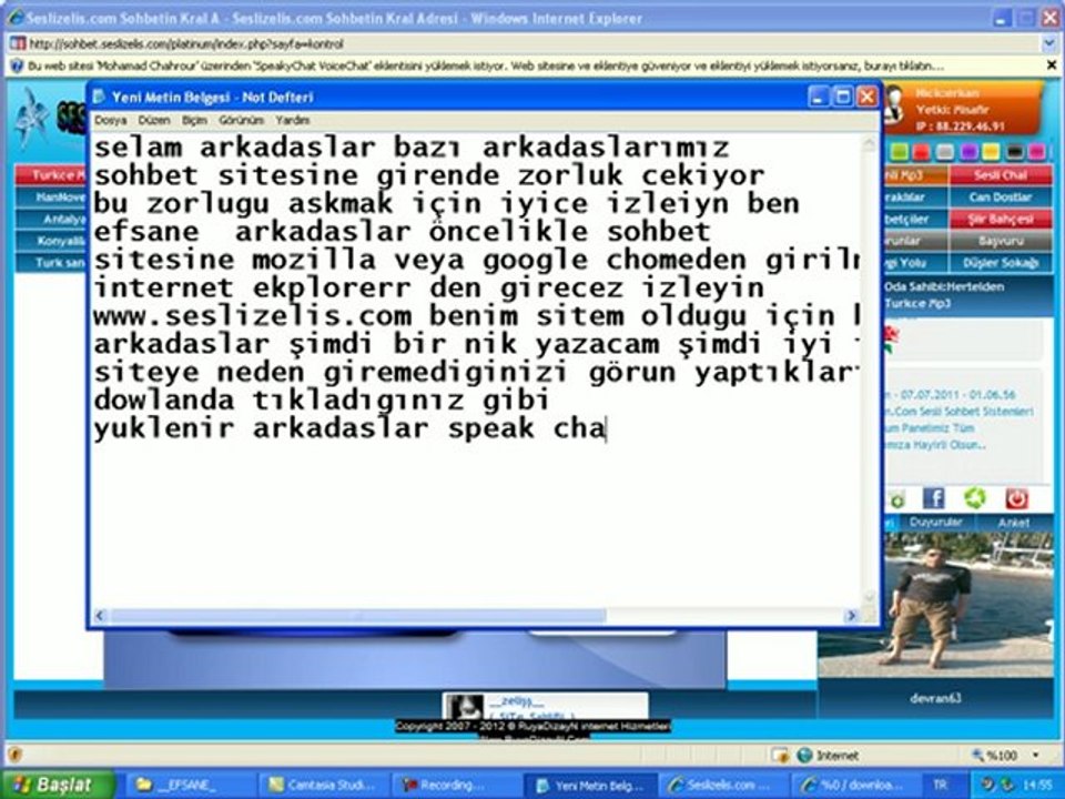 www.seslizelis.com siteye girme site active yukleme site sorunları site hackleme site patlatma