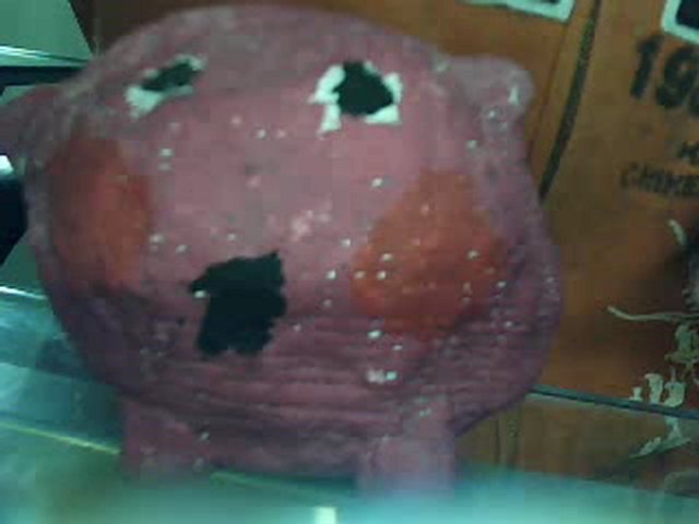 Kirby créé en plâtre