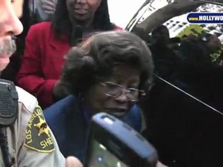 La Toya, Katherine Jackson Depart Court House