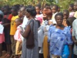 Uganda, Namulonge: Bednet Distributions