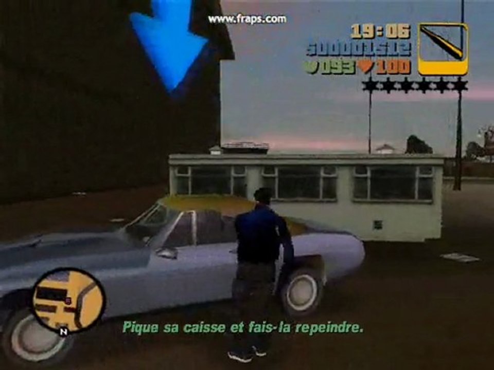 GTA 3 Mission 3: "Pas de spank pour la pepee"