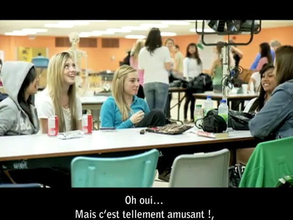 Les coulisses du clip Monster High