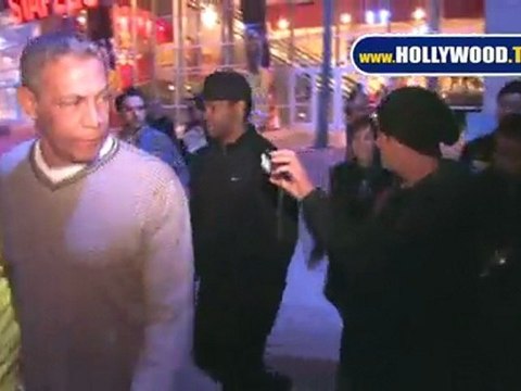 Celebrity Roundup at Staples Center