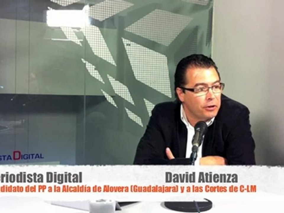 Periodista Digital entrevista David Atienza - PP Alovera - Abril 2011
