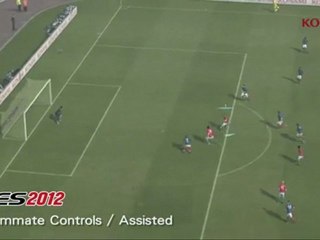 PES 2012 Gameplay Video 07 - Teammate Controls _ Assisted