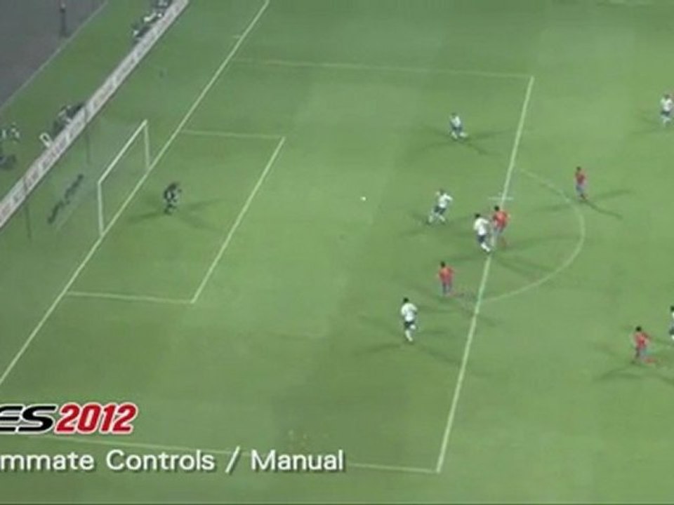 PES 2012 Gameplay Video 08 - Teammate Controls _ Manual