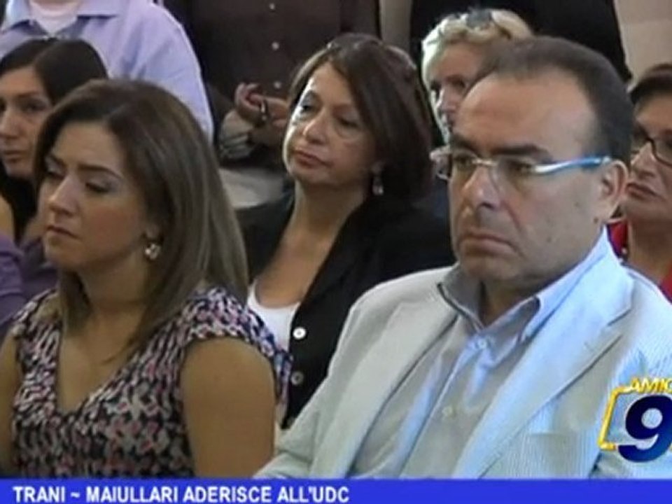 Trani | Maiullari aderisce all'UDC
