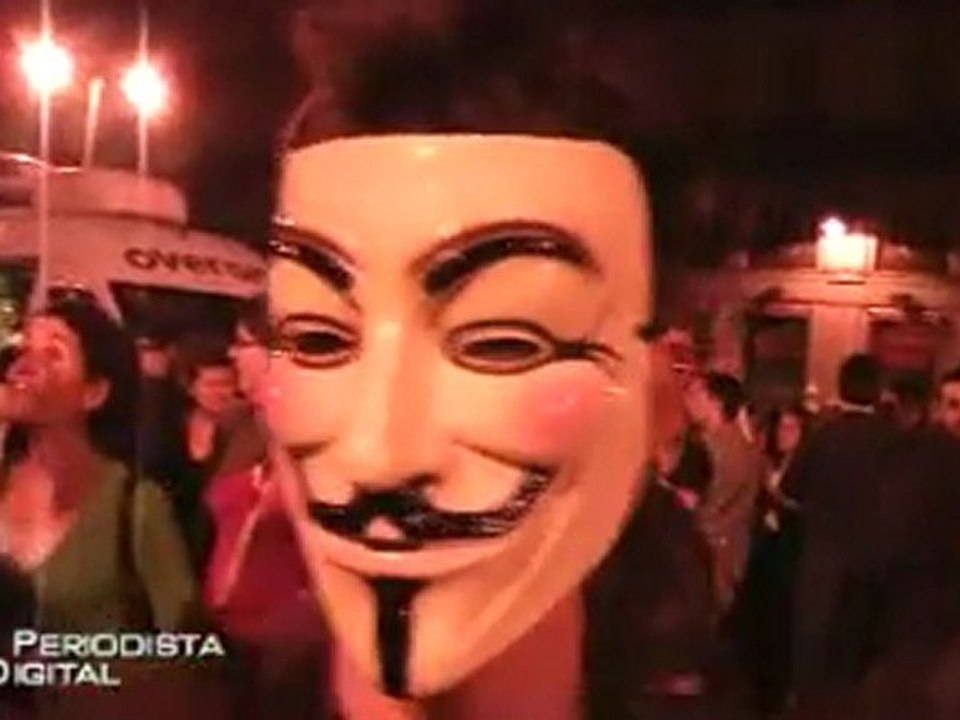 PD reportaje manifestación "Indignados" en la P...