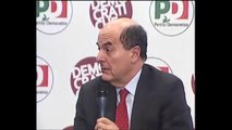 Bersani - Il governo dia segnali di aver capito come vive la gente comune (18.02.12)