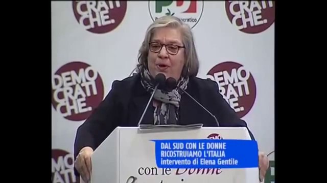 Elena Gentile - Dal Sud con le donne (18.02.12)