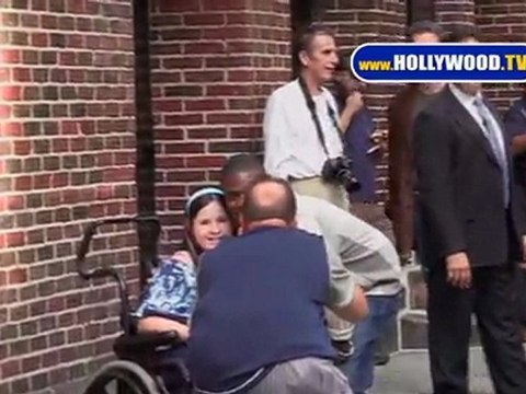 Tracy Morgan Does David Letterman Show Celebrity GPS